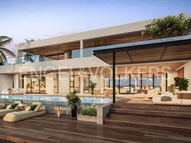 Paradise waterfront villa