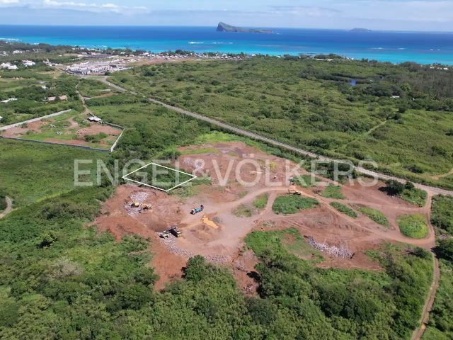 Plot of land near the sea