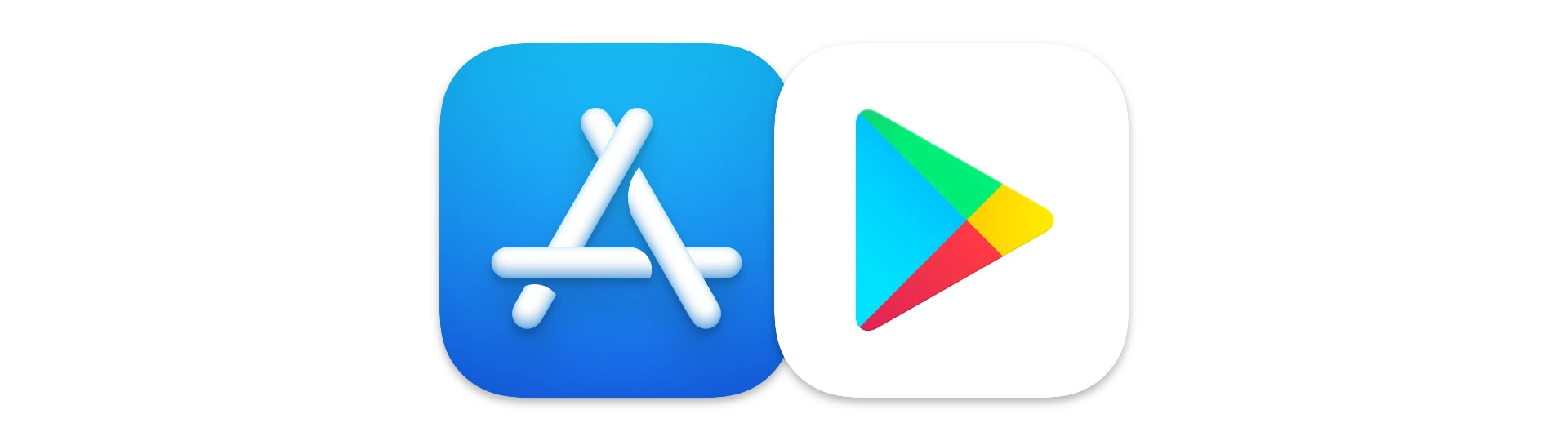 App Store and Google Play
